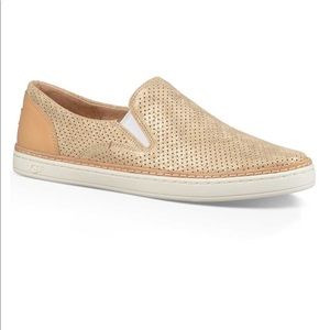 UGG Adley Perforated Stardust Slip On, Sz 7.5 NWOB